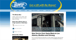 Desktop Screenshot of breezebus.com